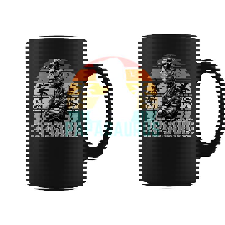 Papasaurus Rex T Rex Dinosaurio Papa Saurus Diseño De Taza de café