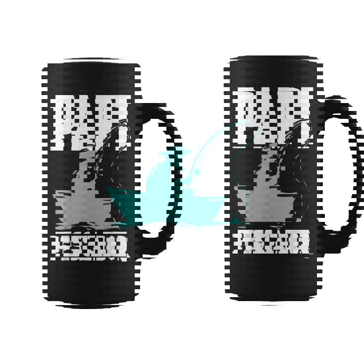 Papi Pescador Barco Papa Jubilacion Pez Pesca Hombre Regalo Taza de café