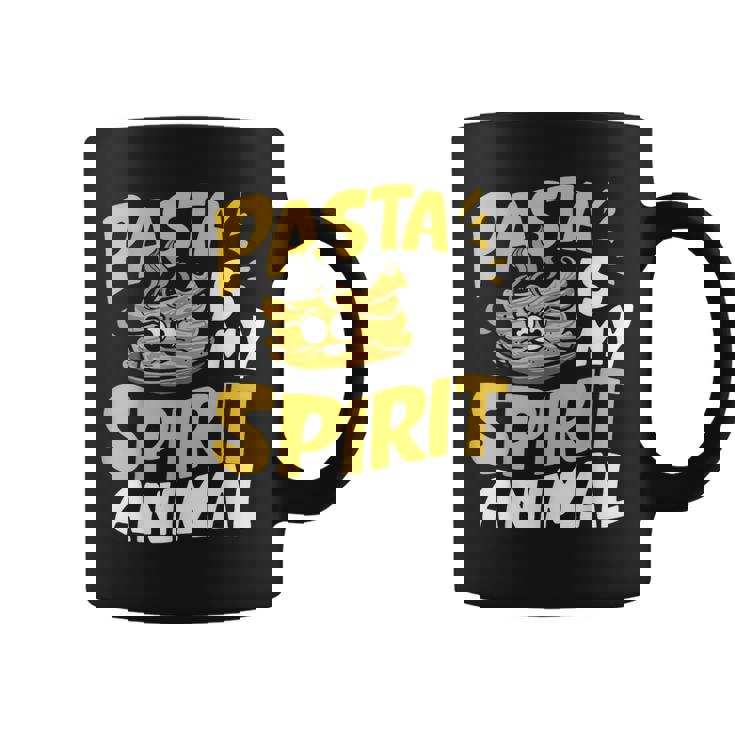 Pasta Is My Spirit Animal Pasta Party Graphic Print Coffee Mug