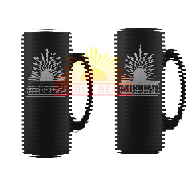 Pebble Beach Souvenir California Sun Tasse