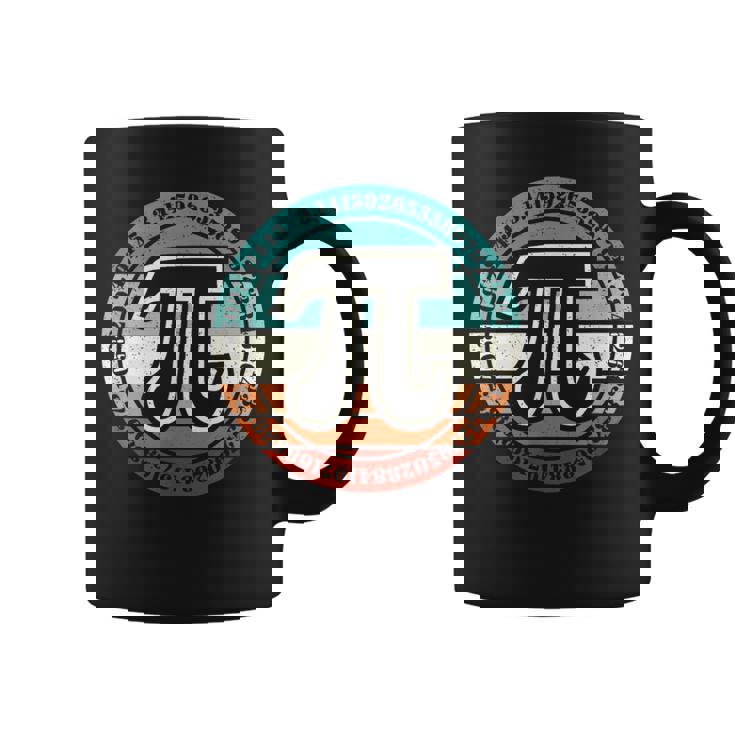 Pi Day Retro Pi Symbol Math Teacher Nerd Geek 314 Graphic Print Coffee Mug