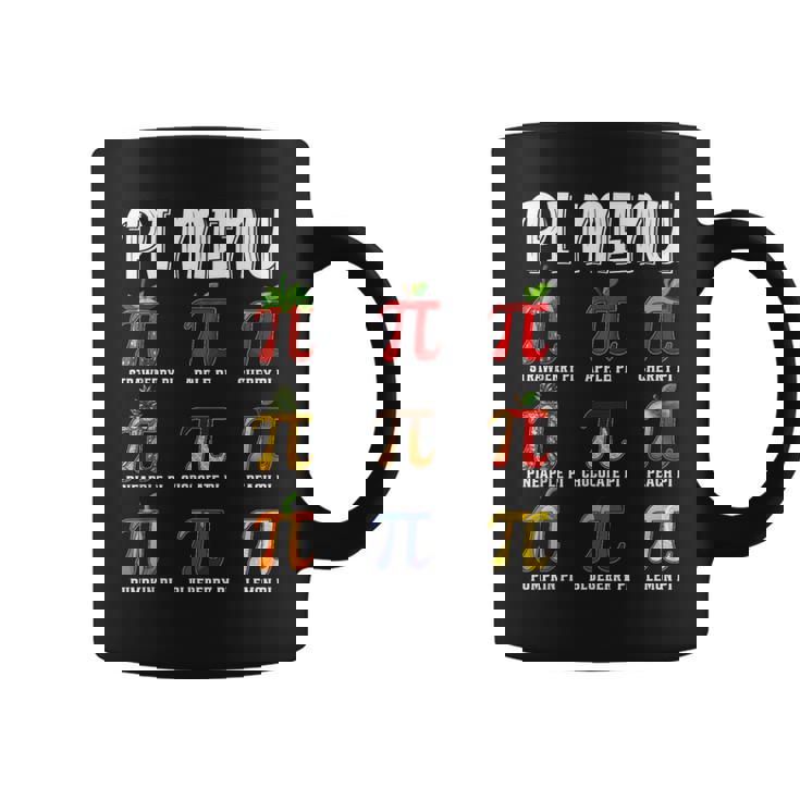 Pi Menu Pi 314 Math Teacher Pie Menu Mathematics Coffee Mug