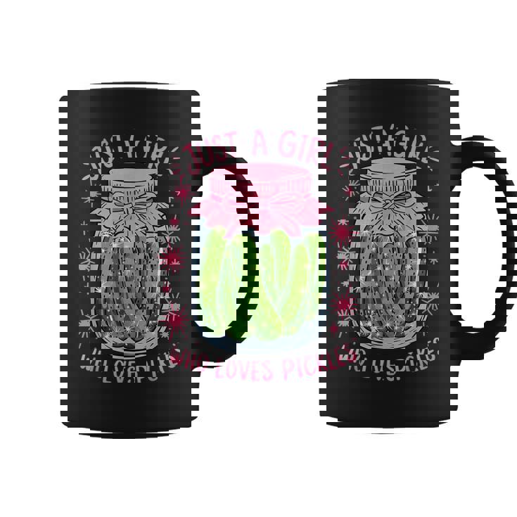 Pickle Just A Girl Who Loves Pickles Food Lover Coffee Mug