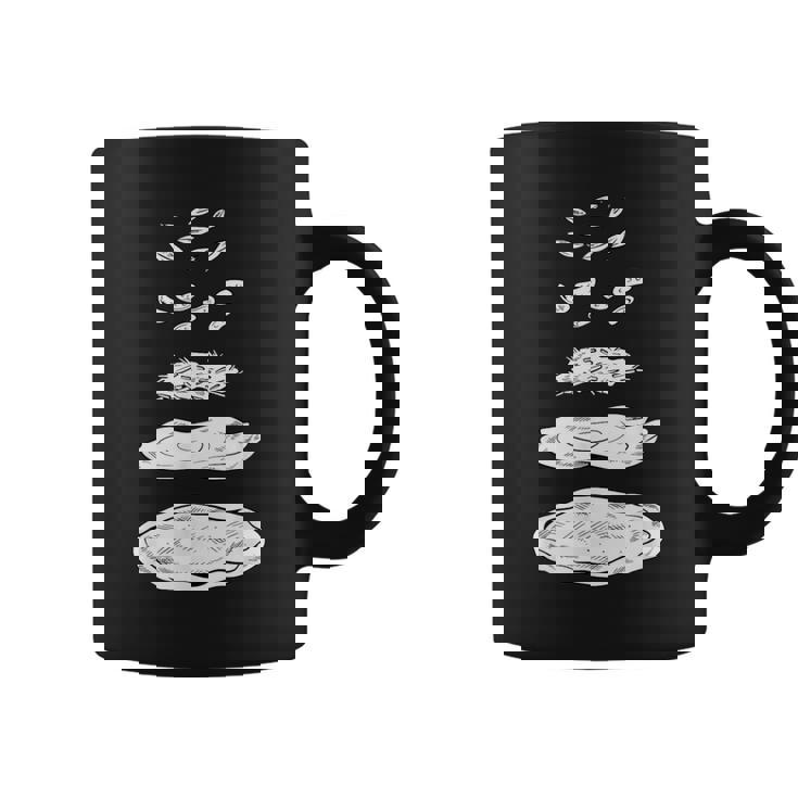 Pizza En Capas Individuales Taza de café