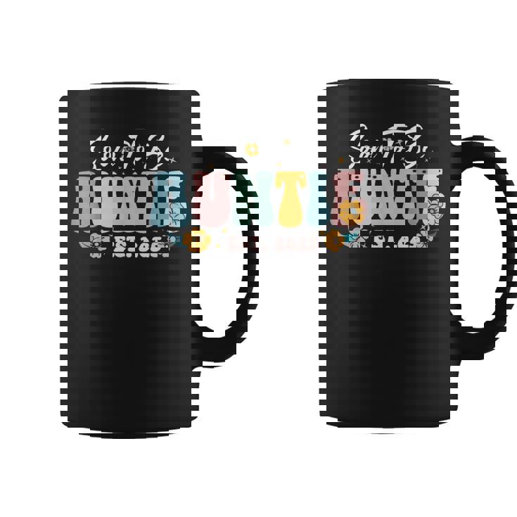 Pronto To Be Auntie Est 2025 Anuncio De Embarazo De Nueva Tía Taza de café