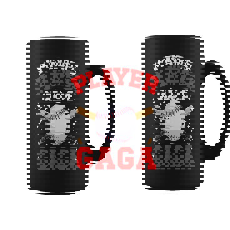 Proud Baseball Gaga Of A Baseball Player Gaga Coffee Mug