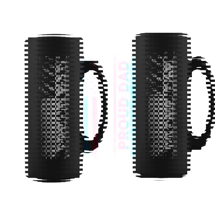 Proud Dad Trans LGBT LGBTQ Pride Month Graphic Print Coffee Mug