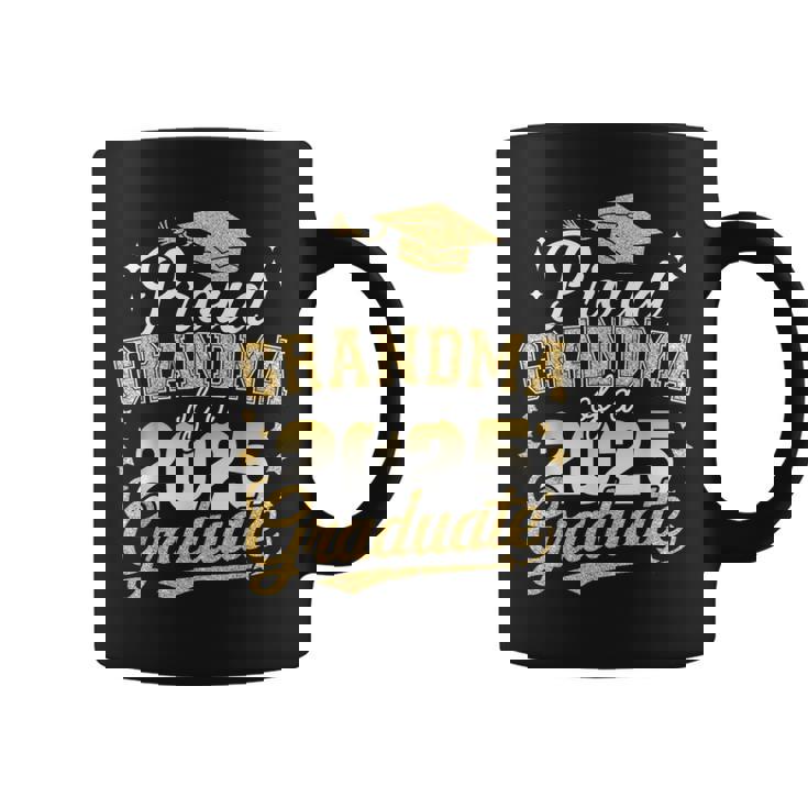 Proud Grandma Of A Class Of 2025 Graduate Senior Graduation Coffee Mug