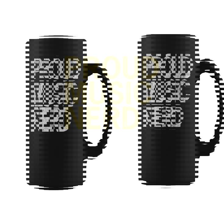 Proud Music Nerd Music Lover Music Passion Melophile Graphic Print Coffee Mug
