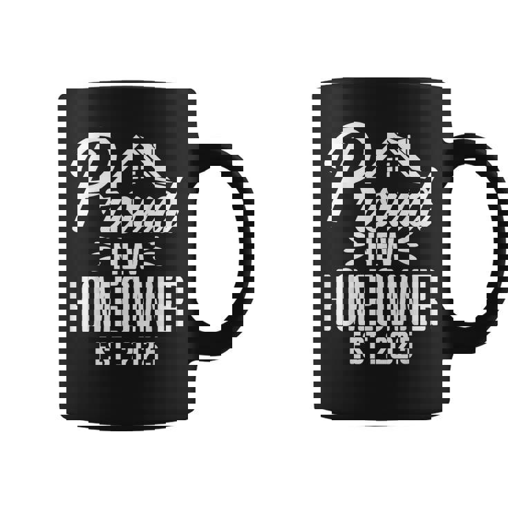 Proud New Homeowner 2025 First Time House Buyer Matching Coffee Mug