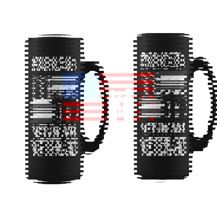 Proud Niece Vietnam War Veteran For Matching Uncle Vet Graphic Print Coffee Mug