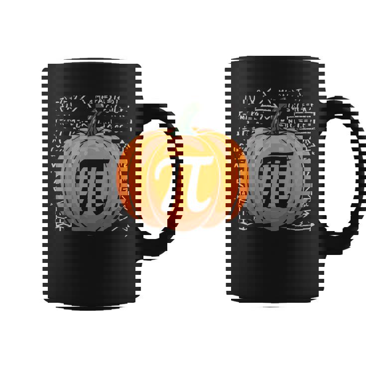 Pumpkin Pie Math Thanksgiving Pi Day Math Teacher Fall Graphic Print Coffee Mug