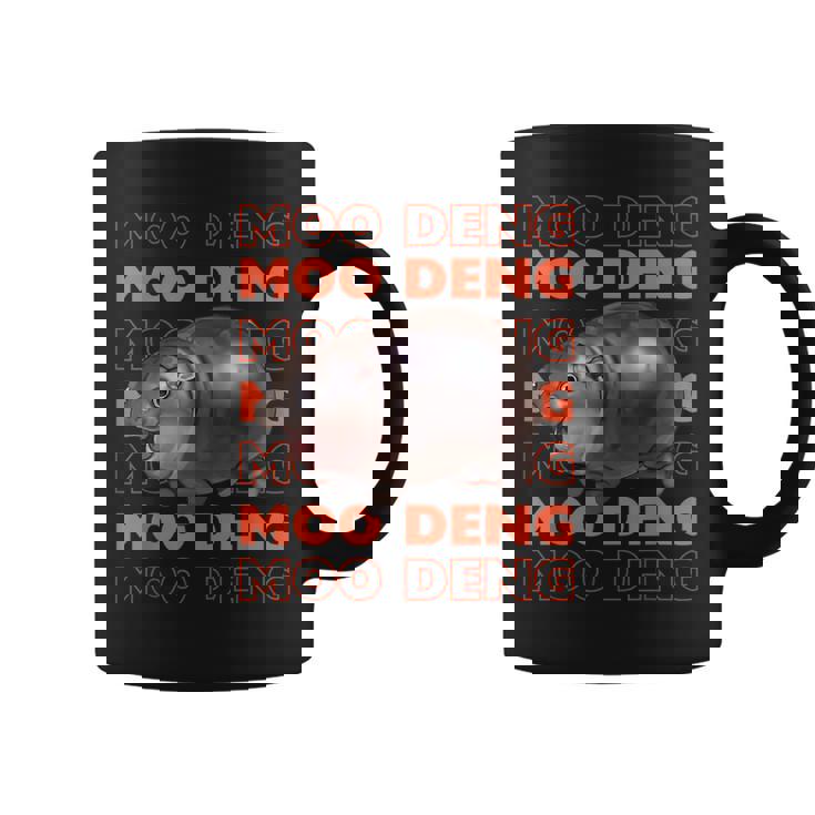Pygmy Bouncy Pig In Thai Men Women Costume Moo Deng Graphic Print Coffee Mug