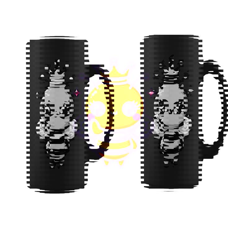 Queen Bee Crown Girls Honey Hive Bee Keeper Bee Coffee Mug
