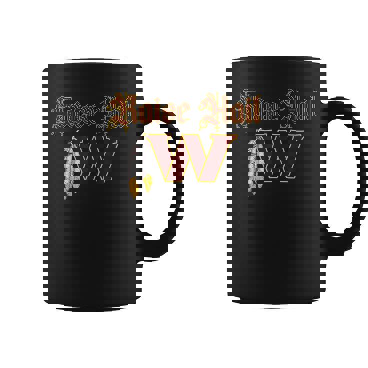 Raise Hail W Feather Washington Feather Coffee Mug