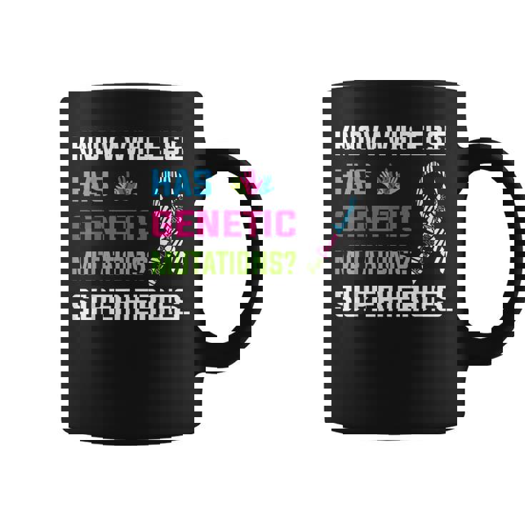 Rare Disease Awareness Day 2025 Rare Genes Superheroes Coffee Mug