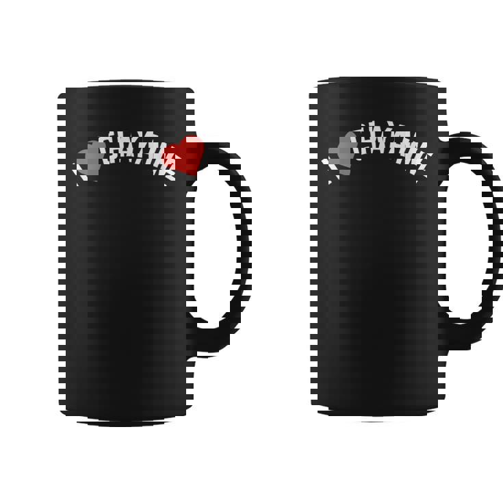 Regalo Para El Primer Nombre Chayanne I Love Chayanne Taza de café