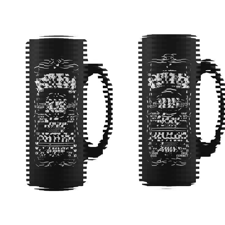 Retired 2025 Decoration Dad Retirement Coffee Mug