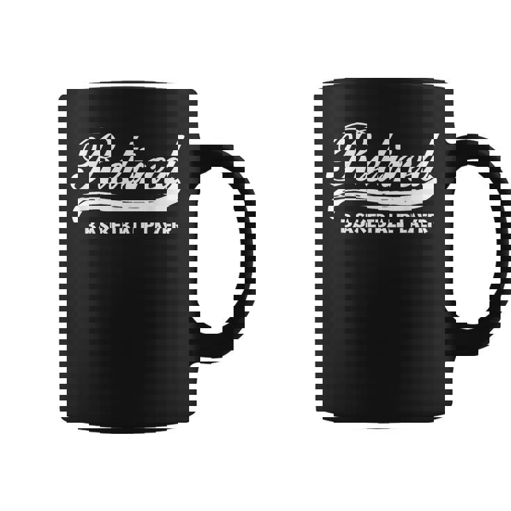 Retired Basketball Player Retirement T Shirt Graphic Print Coffee Mug