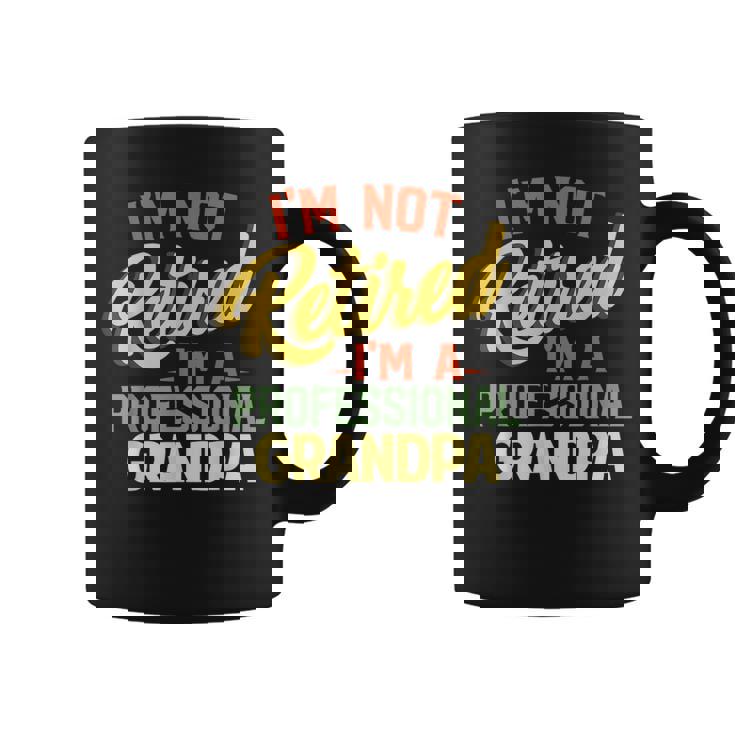 Retired Grandpa For Fathers Day Coffee Mug