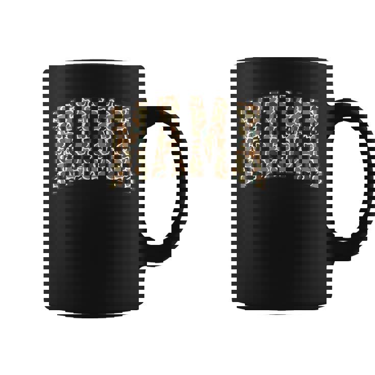 Retro Camo Hunting Mama Old Camo Mom Mother's Day Coffee Mug