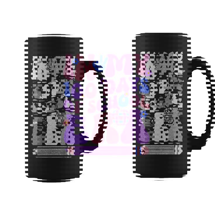 Retro Disco In My 100 Days Of School Era 100Th Day Of School Coffee Mug