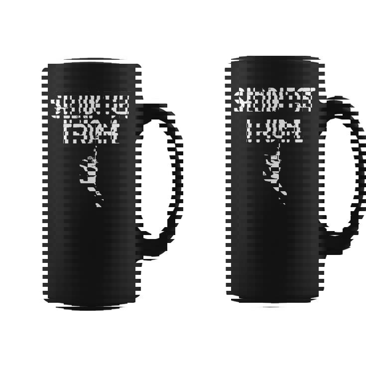 Retro She Didn't Get It From Me Dance Mom Mother's Day Coffee Mug