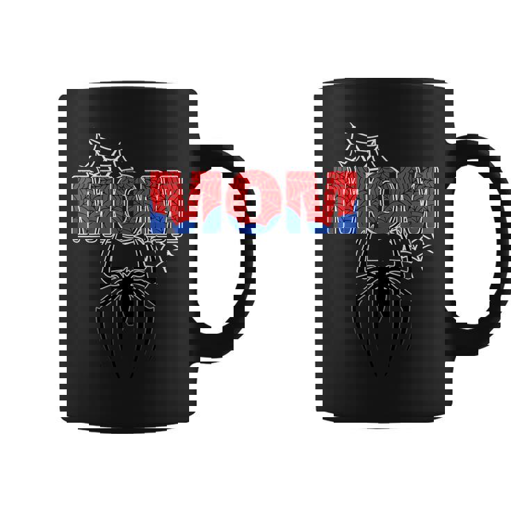 Retro Spider Momd Family Birthday Boy Party Mother's Day Coffee Mug
