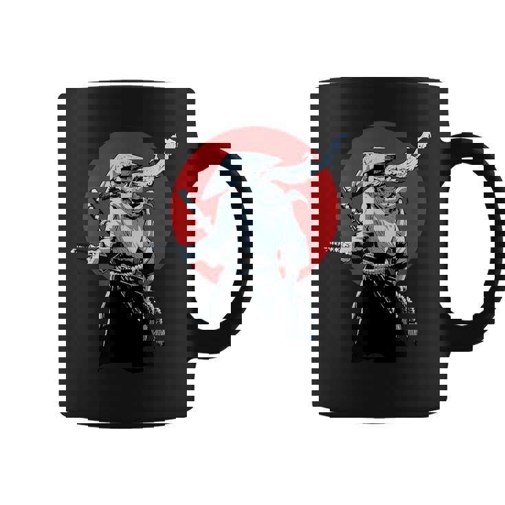 Samurai Militar Japonés Japón Guerrero Samurai Taza de café