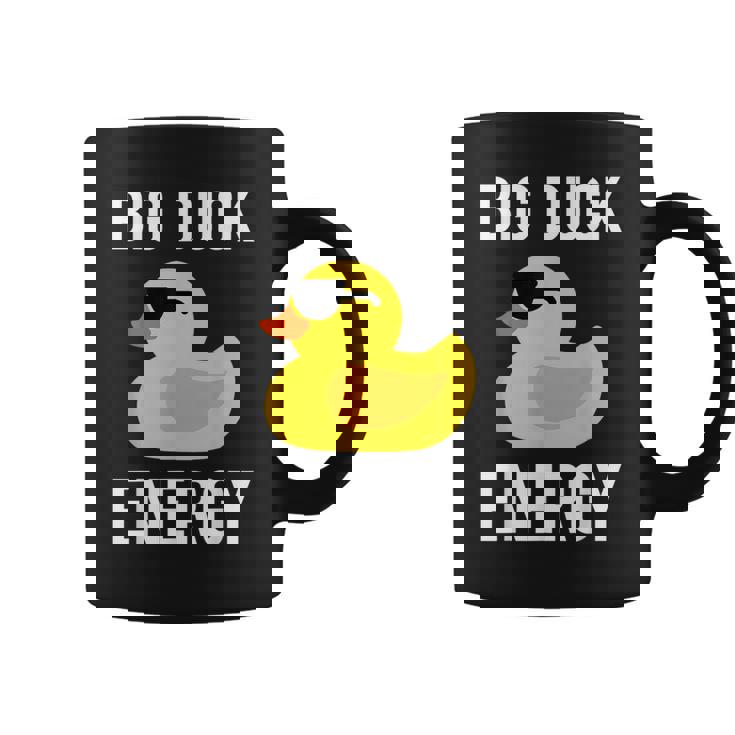 Sarcastic Meme Pun Cool Rubber Duck Wearing Sunglasses Graphic Print Coffee Mug