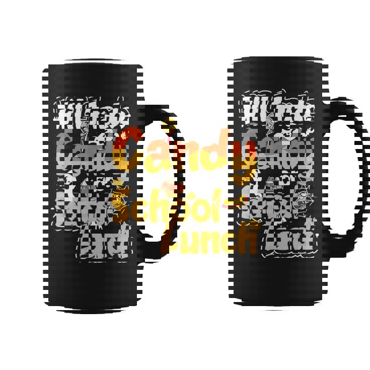 Scary Lunch Lady School Cafeteria Halloween Lunch Lady Graphic Print Coffee Mug