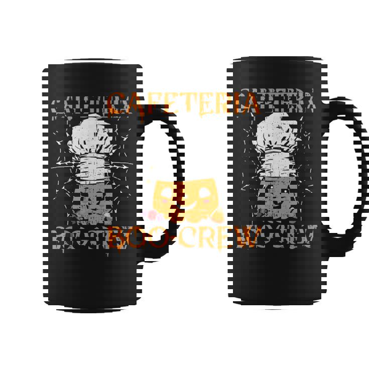 School Cafeteria Halloween Boo-Crew For Lunch Lady Graphic Print Coffee Mug