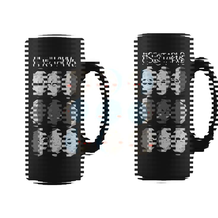 Science Teacher Moon Phases Scientist Back To School Graphic Print Coffee Mug