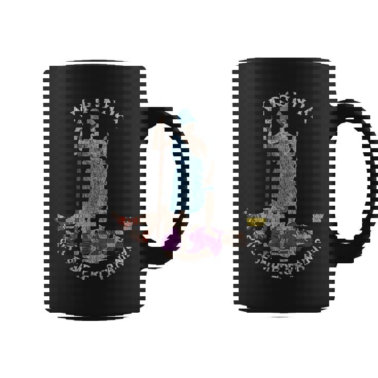 Sellointage Deirginia Sic Semper Tyrannis Taza de café