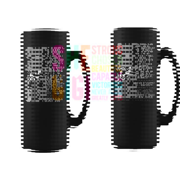 She Is Gigi Christian Mother's Day Present For Grandma Women Coffee Mug