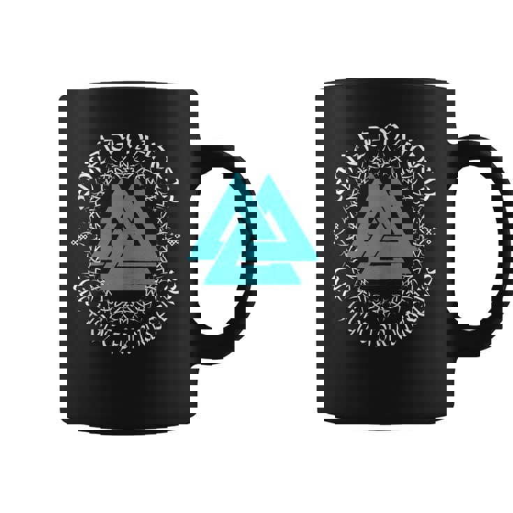 Shield-Maiden We Fight For Ourselves Valkyrie Women Viking Tank Top Graphic Print Coffee Mug