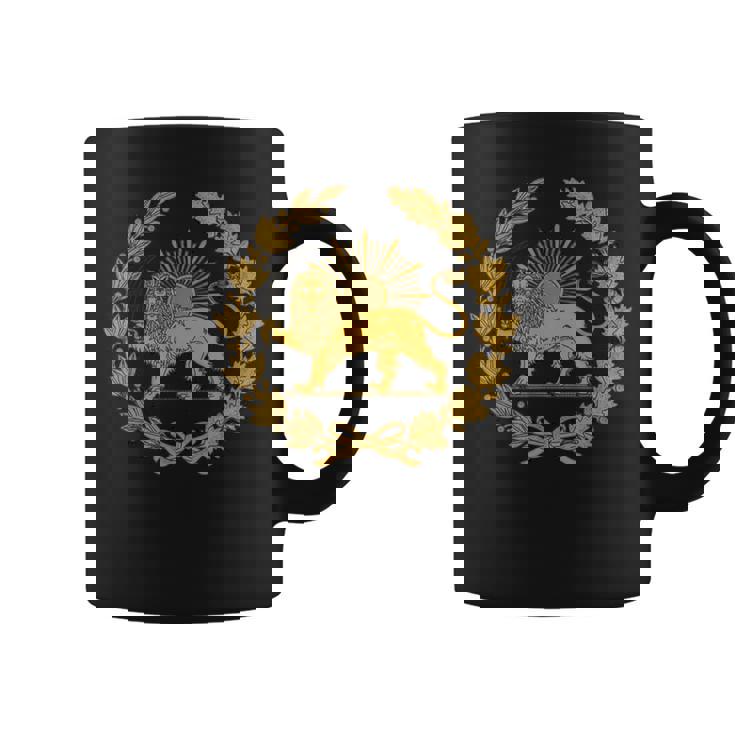 Shir O Khorshid Lion Et Soleil Symbole De La Persie Tasse