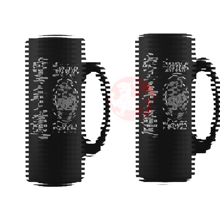 Shotokan Karate Tiger Logo Artes Marciales Taza de café