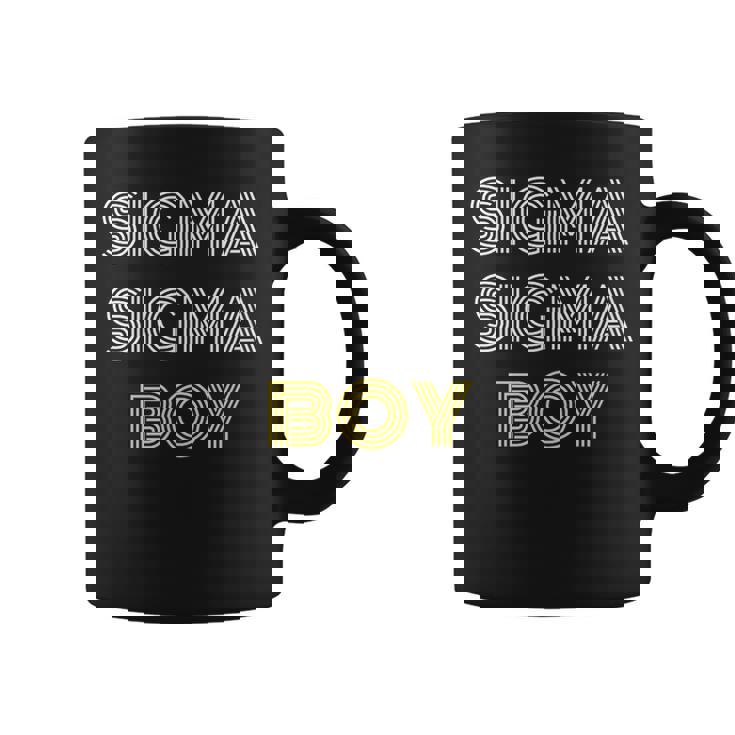 Sigma Sigma Boy Meme Coffee Mug