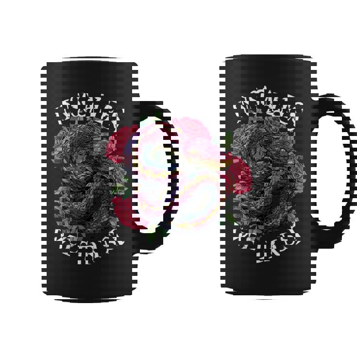 Snake Owner In Scales We Trust Reptile Lover For Pet Snake Graphic Print Coffee Mug