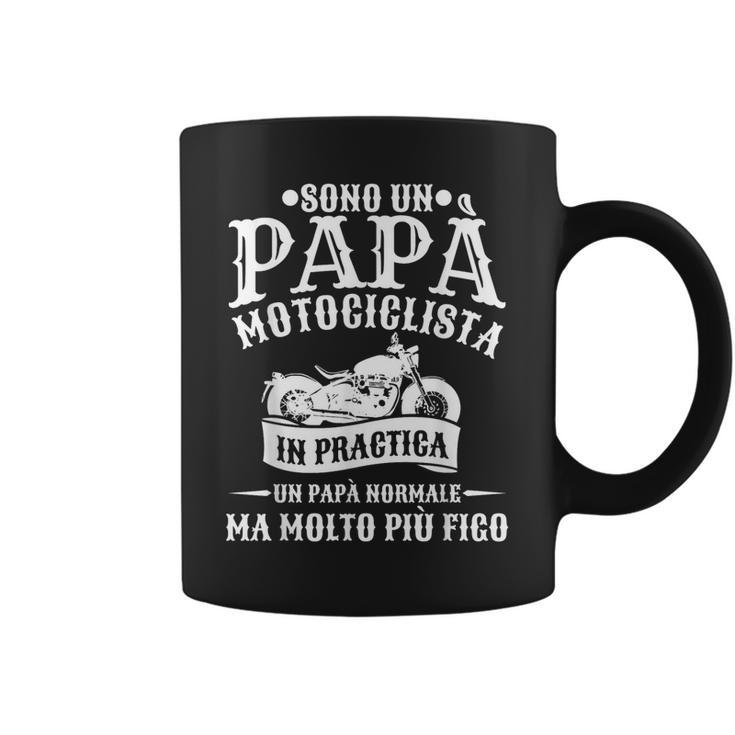 IMage T-Shirt Papà Motociclista – "Sono Un Papà Normale Ma Molto Più Figo" – Regalo Festa Del Papà