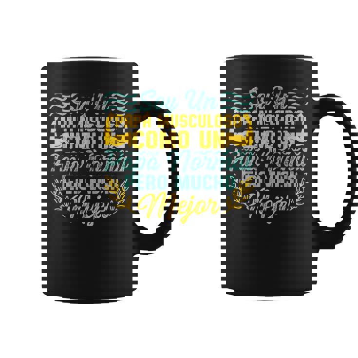Soy Un Papa Musculoso Papi Gym Dia Del Padre Hombre Regalo Taza de café