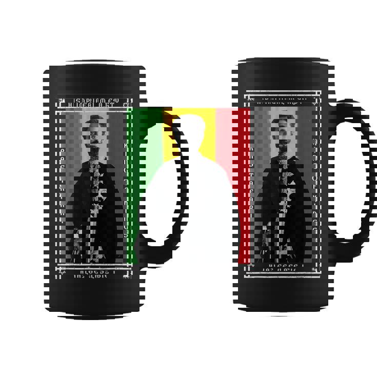 Su Majestad Imperial Haile Selassie I Taza de café