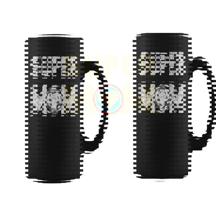Super Mom Superheroine Mama Mother Heroine Star Sign Coffee Mug