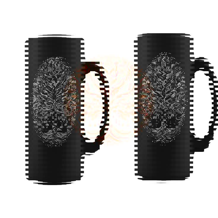 Symbole D'arbre Deie Cool Dans Un Style Ethnique Pour Homme Et Tasse