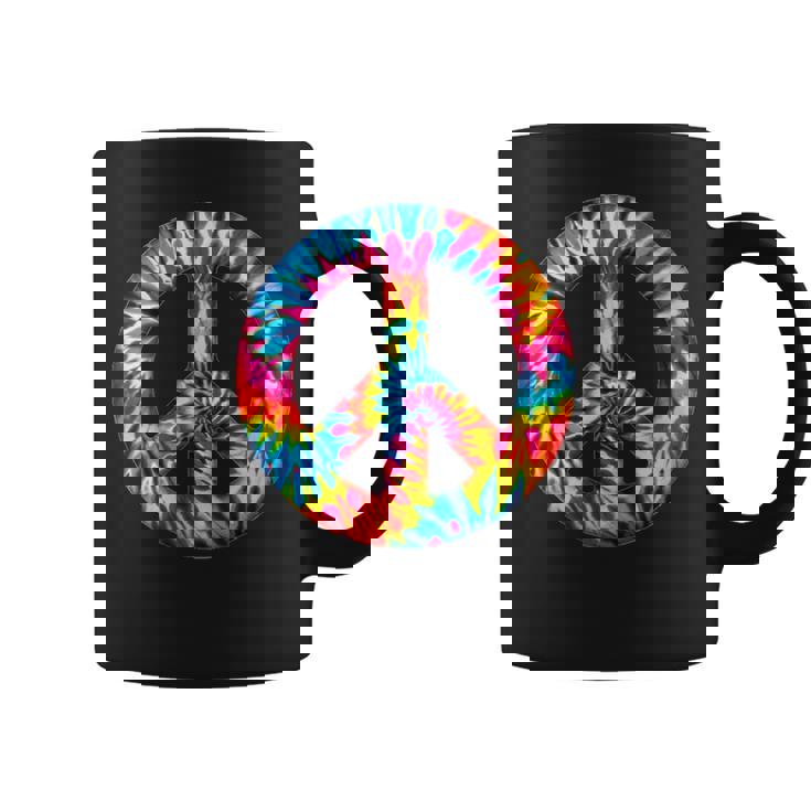Symbole De Paix Tie-Dye Bohème Paix Harmonie Paix Et Unité Tasse