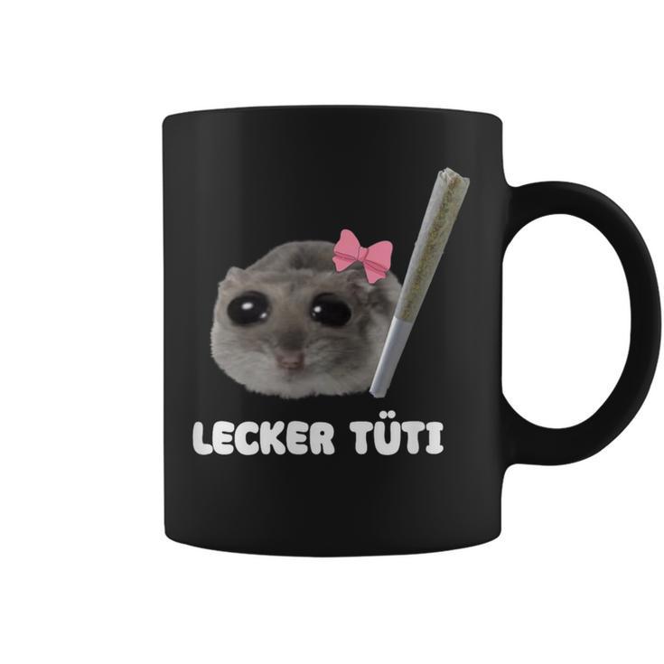 Tasty Tüti X Sad Hamster Meme Grass Bag Cannabis Tassen