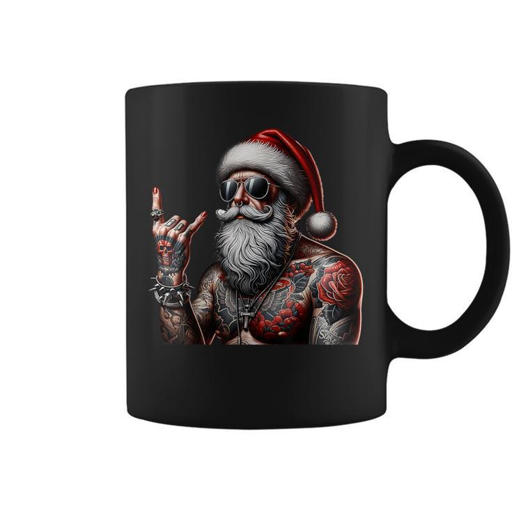 Tattooed Santa Claus Inked Christmas & Women Tassen