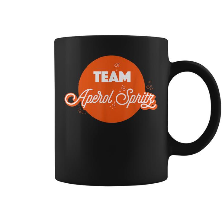 Team Aperol Spritz Retroerano Jga Bebida Deerano Taza de café