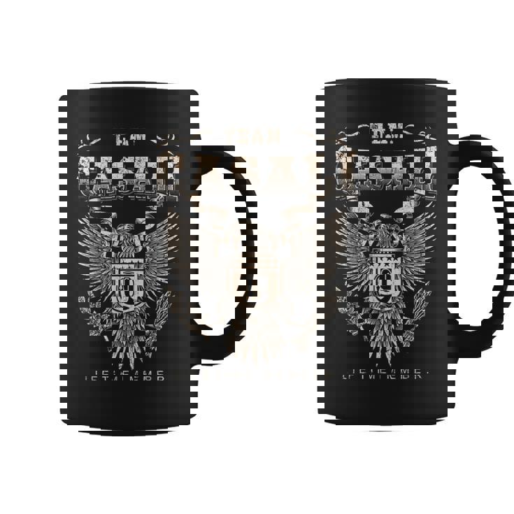 Team Casali Lifetime Member Casali Name Graphic Print Coffee Mug